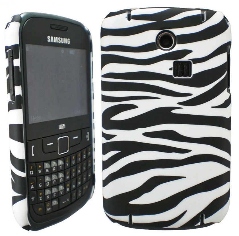 ZEBRA HARD BACK CASE COVER SKiN FOR SAMSUNG GT  S3350 CA@T335  