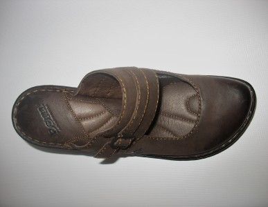 BORN MOONY WOMENS BROWN CLOG SLIDE SANDAL SHOE 11 43  