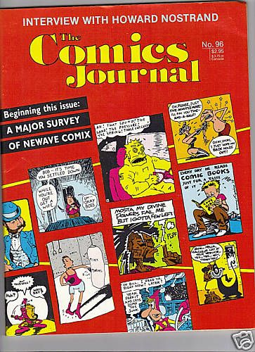 The Comics Journal 96 (1985) Howard Nostrand Interview  