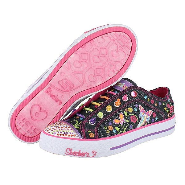 SKECHERS SHUFFLES SMARTIE PARTIES PINK KIDS US SIZE 5  