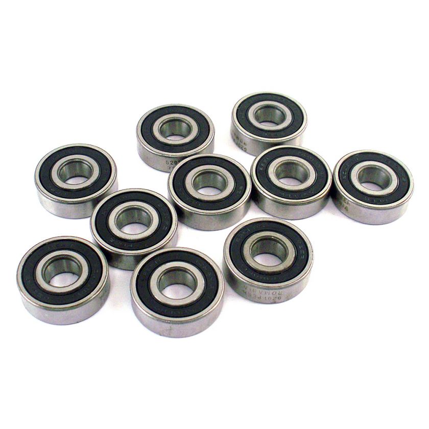   Peer Lot Of 10 Sealed Bearing 6201 Manufacturer Peer Part # 6201