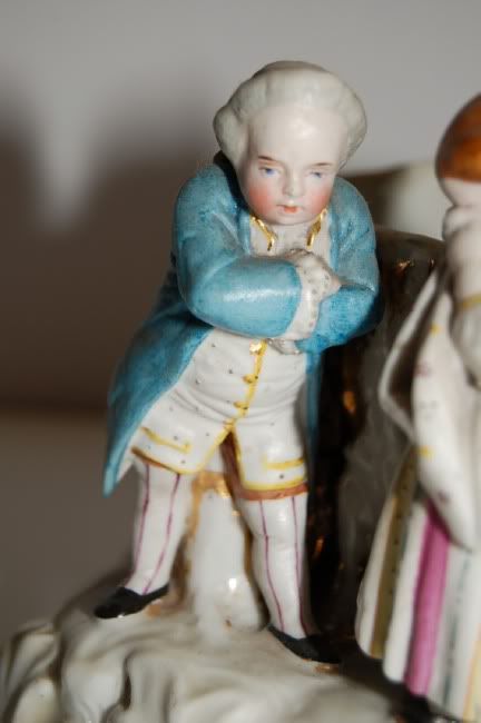 LOVELY AUSTRIAN CARLSBAD PORCELAIN FIGURINE c1840  