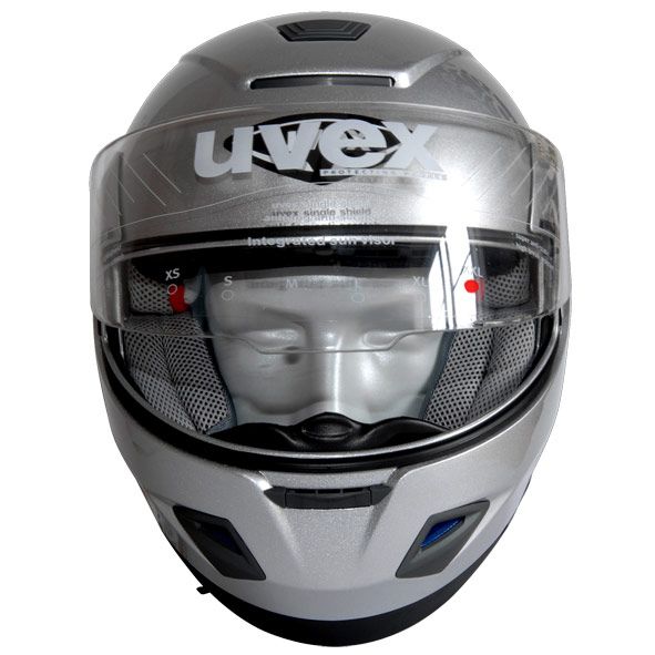 UVEX GT 370 Silver Metallic XXL (63 64cm)  