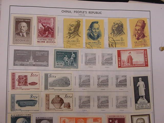 CHINA LARGE COLLECTION EARLY MID MANY STAMPS DRAGONS DUES +++  