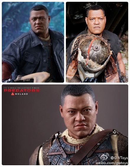 Hot Toys Predators 2010   Noland   Laurence Fishburne Pre  