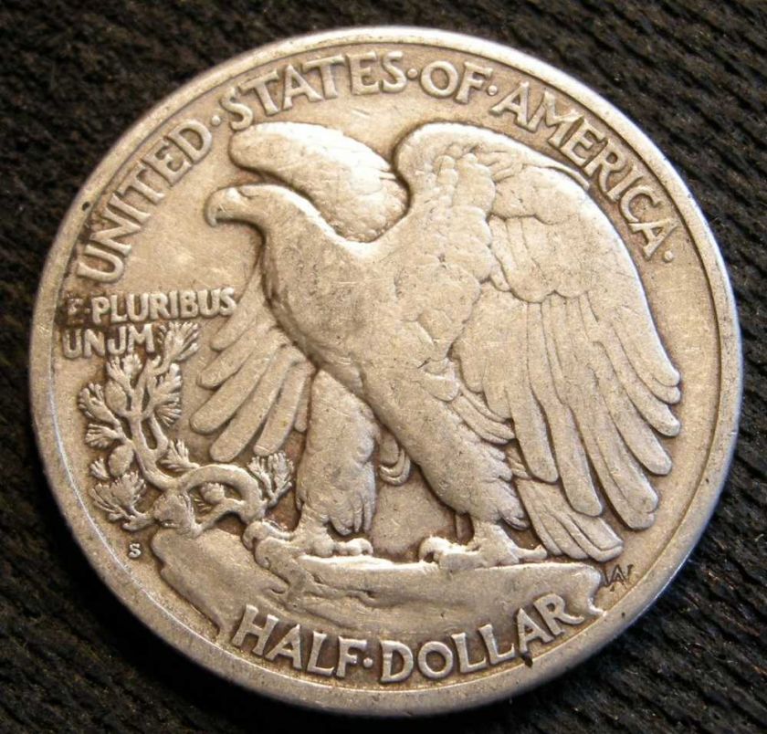 1918 S Walking Liberty SILVER Half Dollar FROM A PREMIUM QUALITY 
