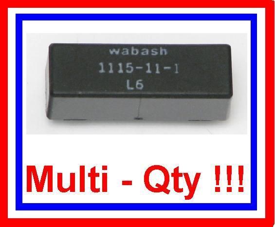 Wabash 1115 11 1 5 VDC Reed Relay SPST   Multiple Qty  