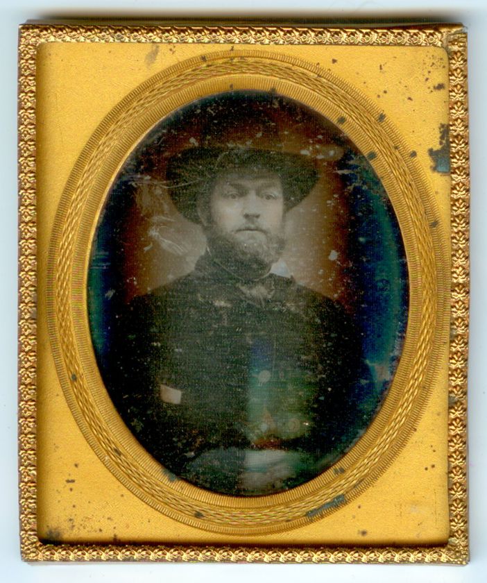 CIVIL WAR  OFFICER RARE DAGUERREOTYPE  