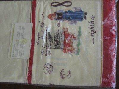 WILLIAMS SONOMA 12 DAYS CHRISTMAS TABLECLOTH~HTF~NEW~  