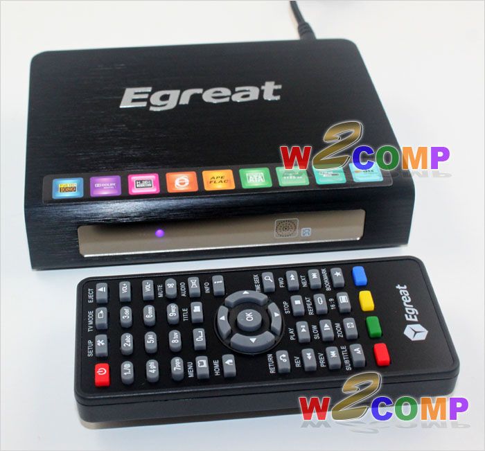 1080P HDMI Network HD Media Player Egreat R6A II DLNA BD ISO MKV TS TP 