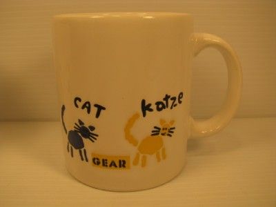 New Waechtersbach Worldy Cat Coffee Mug 12oz  