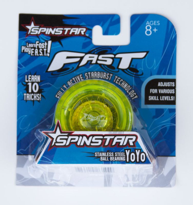 NEW YoYoFactory SpinStar YELLOW Yo Yo FREE STRINGS  