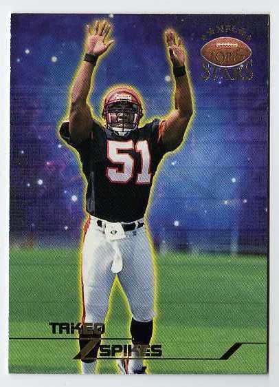 1998 TOPPS STARS #116 TAKEO SPIKES RC 1359/1999  