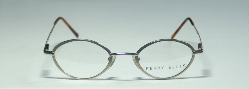 NEW PERRY ELLIS 148 3 TRENDY RUTHENIUM/SILVER EYEGLASS/GLASSES/FRAME 