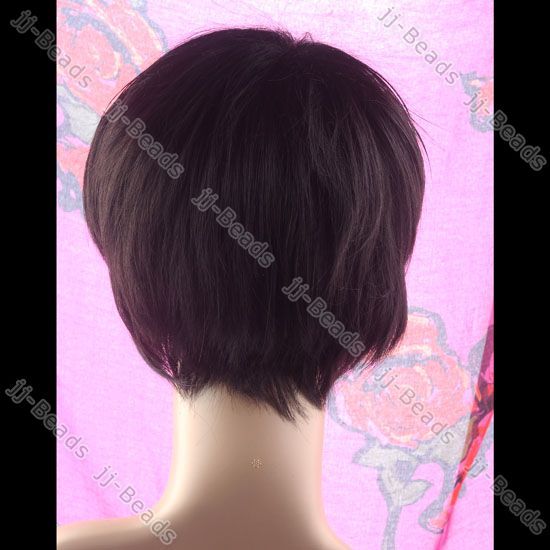 1P Short BOB Women / Men Unisex Wigs Periwig Hairpiece Cosplay Party 