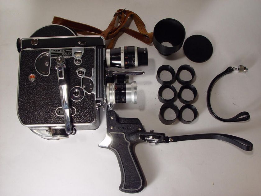 16mm movie camera Bolex Paillard H16 reflex. Exc++   