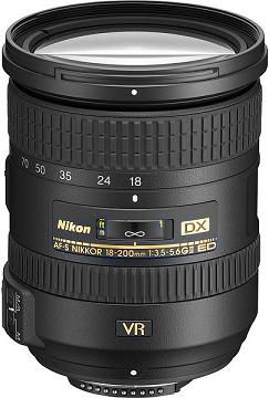 Nikon AF S DX 18 200mm /3.5 5.6G ED VR II Lens+ KIT  0182080219258 