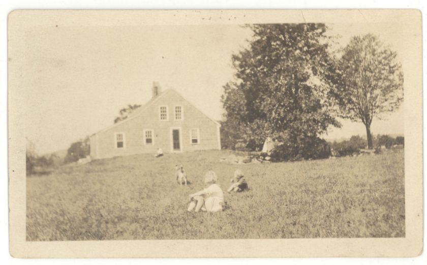 Hortense Minikin, John Minikin at farm   Coventry, CT  