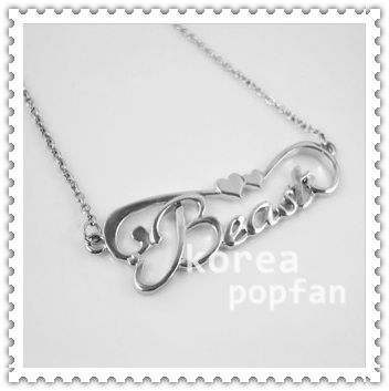 B2ST Beast b2uty KPOP Stainless Steel NECKLACE NEW  