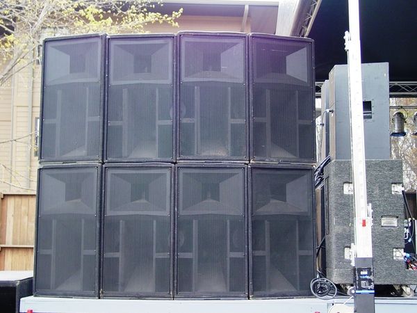 Concert Box Long Throw EV 2 & B&C Components EAW JBL  