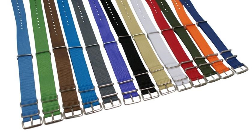 20MM SOLID NATO WATCH BAND Strap fits TIMEX WEEKENDER  