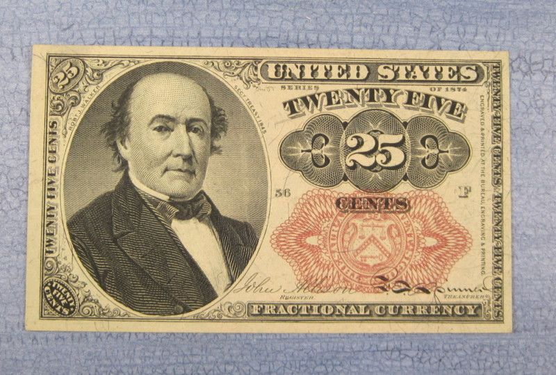 Fractional Currency, 5th Issue, 25 cents, 1874  