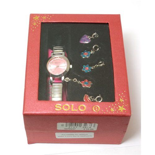 Solo Girls Expander Charm Watch  