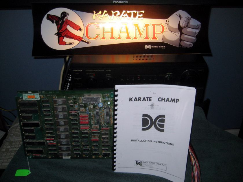 Karate Champ Non Jamma Arcade Pcb Working 100%  