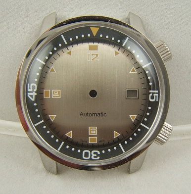 STEEL COMPRESSOR CASE DIAL HANDS RING FOR ETA 2824 2  