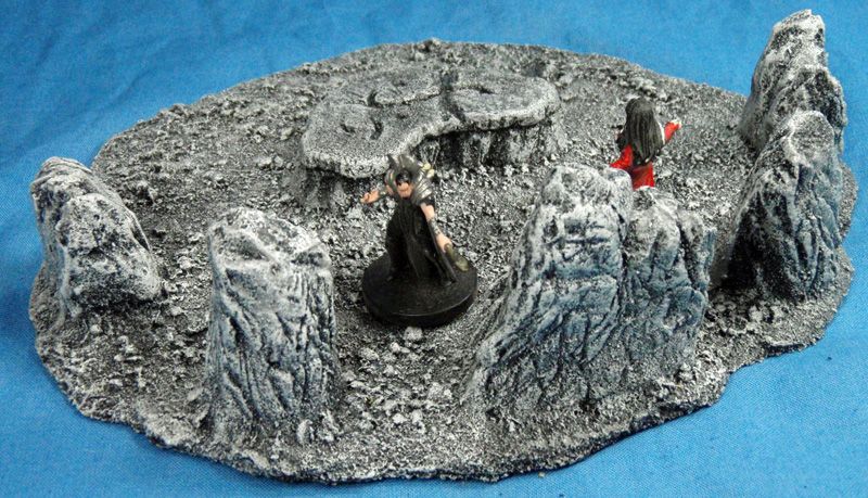 WTW Creepy Altar Wargame Wargaming Terrain 28mm  