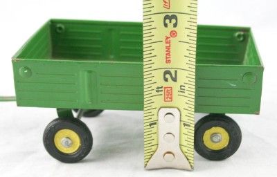   Ertl Green & Yellow John Deere Farm Hay Wagon Trailer 74 7650  