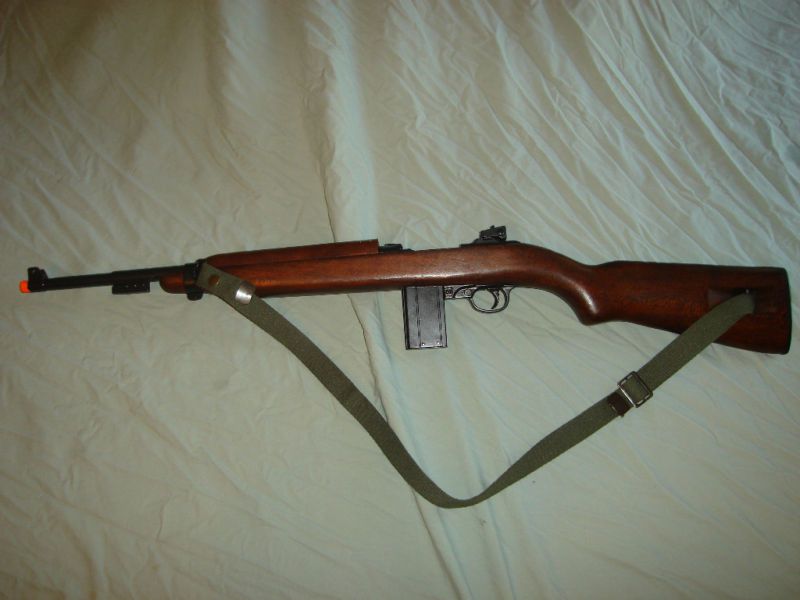 US M 1 CARBINE .30 CAL RIFLE W/SLING NON FIRING REPLICA  