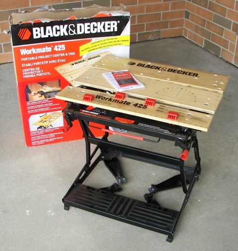 NEW BLACK & DECKER WorkMate 425 Portable WorkCenter + Vice Clamp 