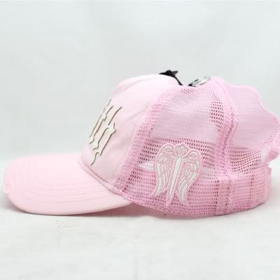 New Faith Connexion Faith Pink White Trucker Caps Hats  