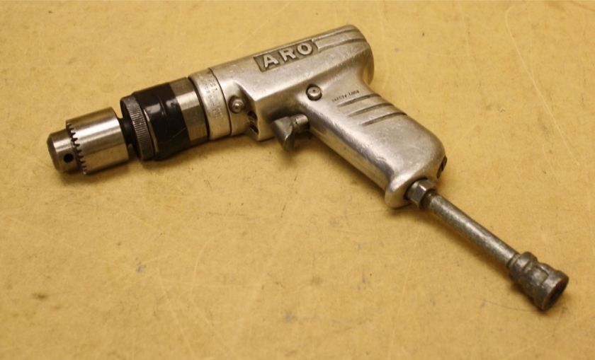 Aro Pneumatic Pistol Grip Air Drill 7366 800 rpm Aircraft  