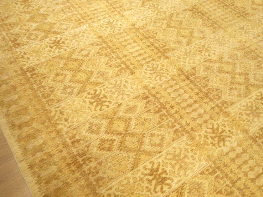 9x12 Beautiful Handmade Veggie Dye Wool Sultanabad Rug  