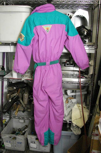   K2 COLORFUL RETRO SKI SUIT SIZE 38 MEN WOMEN THEME PARTY UGLY TACKY