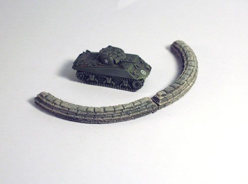   Wargame Accessories   Sandbag Set of 4, 3D Printed, Fully Painted