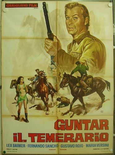 cn02 LEX BARKER KARL MAY ATTACK OF KURDS orig 2sh ITALY  