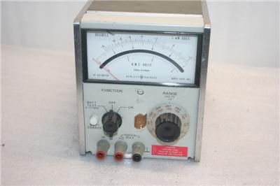 Hewlett Packard HP 403B AC Voltmeter / R.M.S VOLTS  