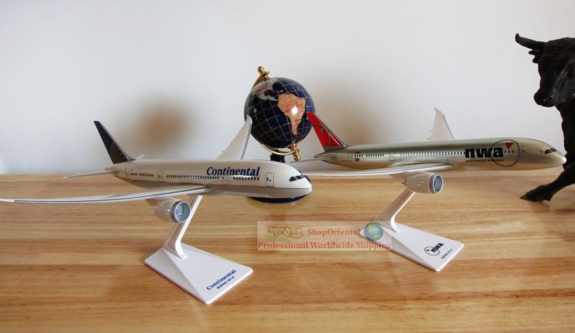 Boeing B 787 8 Dreamliner Northwest Airlines 1200 Plane Display Model 