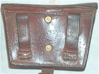 Swedish Cavalrymans 1915 ammo pouch for Mauser Carbine  