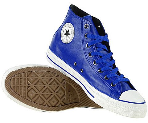 WOMENS Converse Chuck Taylor Royal Blue Leather Hi Top  