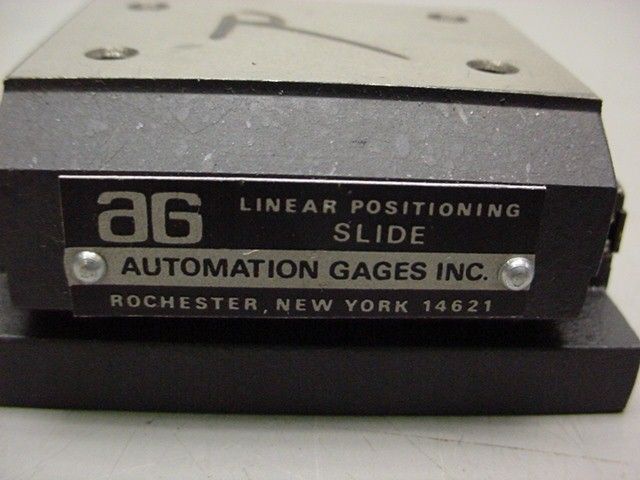 Automation Gages CK1 Linear Positioning Slide 3.5  