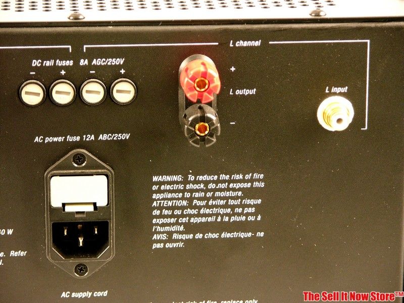 Adcom GFA 5500 GFA5500 Audiophile Stereo Power Amplifier Amp w/ Box 
