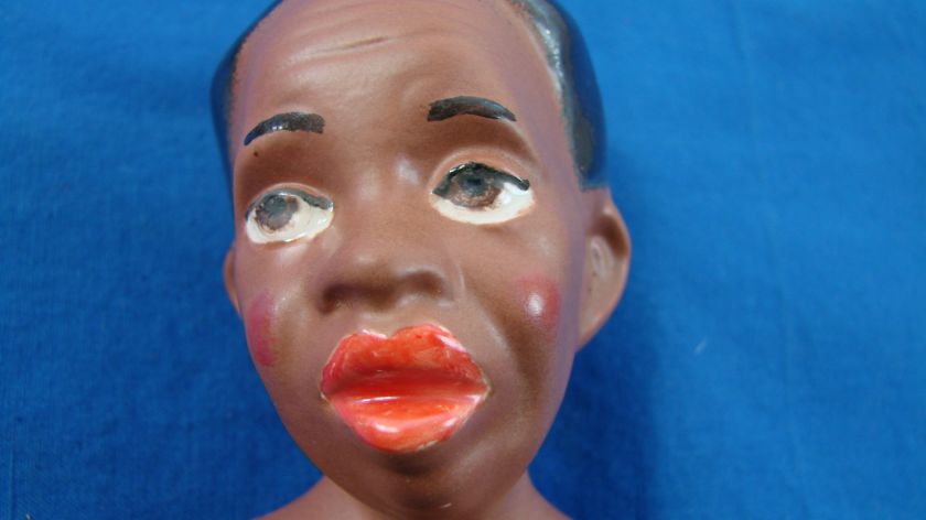   Hand Painted Doll Heads Leg Arm Miss Nanny Mark Twain African American