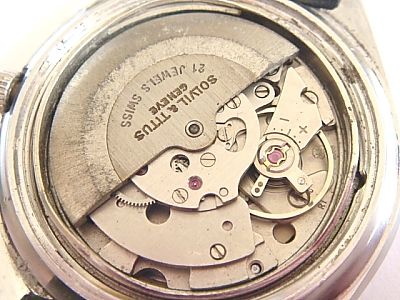 Solvil et Titus 21 jewels Geneve watch for parts  