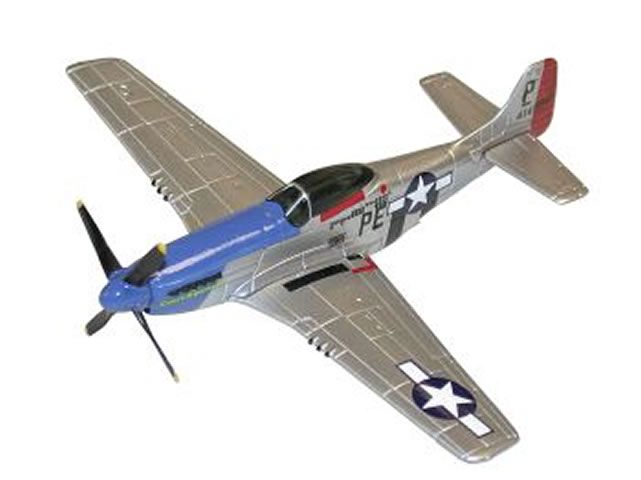 Retired Diecast Model of Major George Preddys North American P 51 