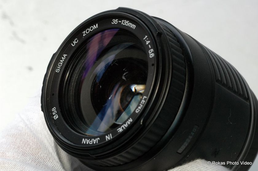 Minolta Maxxum Sigma 35 135mm f4 5.6 AF lens Sony user  