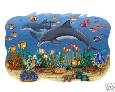 Under the Sea Peel & Stick Wall Mural  